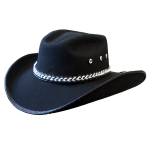 Hard Black Cowboy Hat PNG Qep PNG