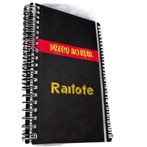 Hard Cover Notebook PNG 45
