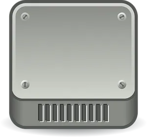 Hard Drive Icon Graphic PNG image