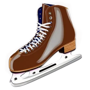 Hard Shell Ice Skates PNG 42