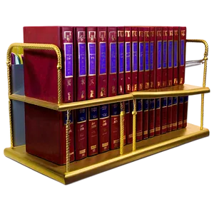 Hardcover Books Shelf PNG 89 PNG