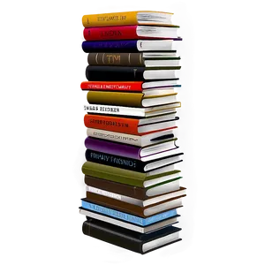 Hardcover Books Stack PNG 38 PNG