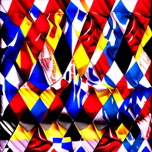 Harlequin Print PNG Evg50