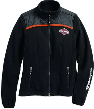 Harley Davidson Black Jacket PNG image