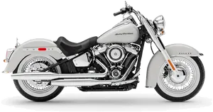 Harley Davidson Deluxe Motorcycle PNG image