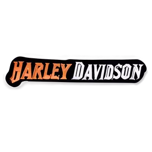 Harley Davidson Logo Black Background Png Sum PNG image