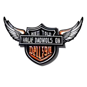 Harley Davidson Logo Outline Png 05232024 PNG image