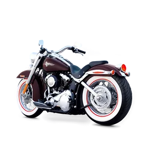 Harley Davidson Softail Deluxe PNG Tct