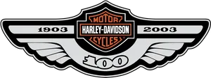 Harley Davidson100th Anniversary Logo PNG image
