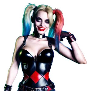 Harley Quinn Arkham Asylum Videogame PNG Sie PNG