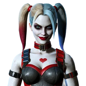 Harley Quinn Arkham City Game Model Png Qrs85 PNG image