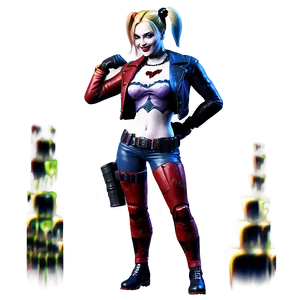 Harley Quinn Arkham Knight Appearance PNG Ycj24 PNG