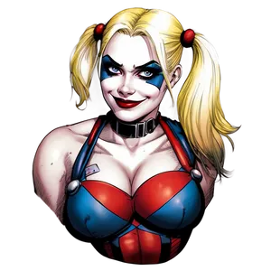 Harley Quinn By Jim Lee Art PNG 4 PNG