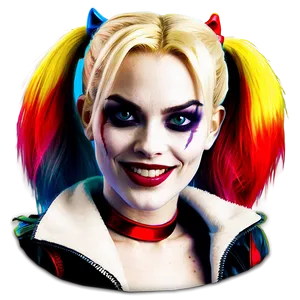 Harley Quinn Comic Book Version PNG Vml PNG
