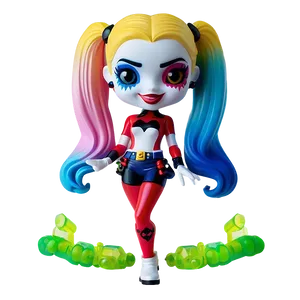 Harley Quinn Funko Pop Style PNG Mbt PNG