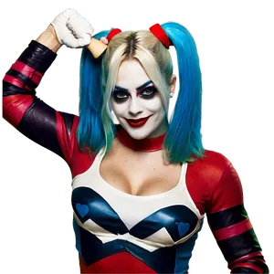 Harley Quinn Hammer Pose PNG Svv38 PNG