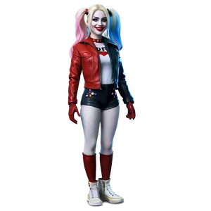 Harley Quinn New 52 Design PNG 05212024 PNG