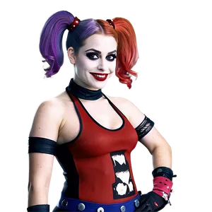 Harley Quinn Roller Derby Outfit PNG 05212024 PNG
