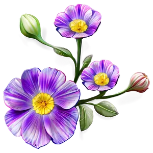 "harmony In Blooms: Balanced Flower PNG" B
