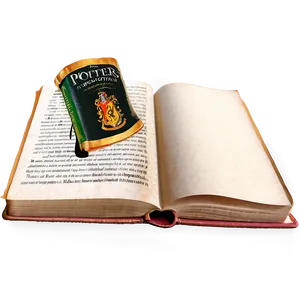 Harry Potter Books B PNG image