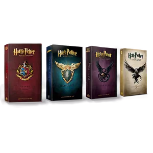 Harry Potter Series Collection Png 06272024 PNG image