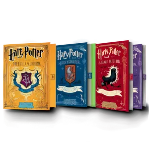 Harry Potter Special Edition Covers Png Mjf PNG image