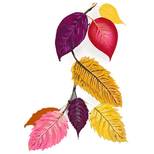 Harvest Leaves Falling PNG 4 PNG