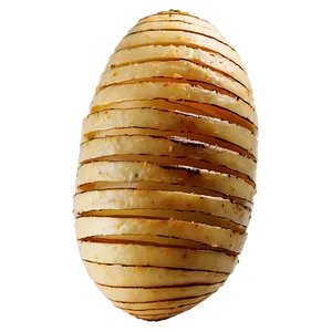 Hasselback Potato PNG Fha
