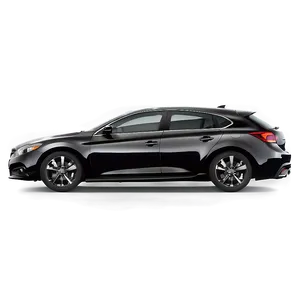 Hatchback Black Car PNG 4 PNG