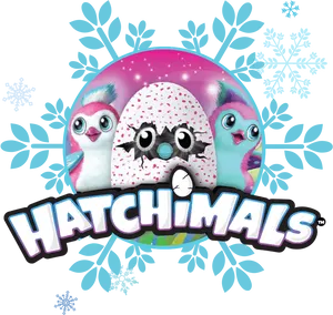 Hatchimals Logowith Characters