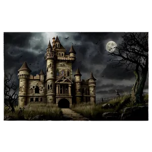 Haunted Castle PNG 85
