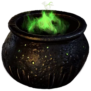 Haunted Cauldron PNG 05242024 PNG