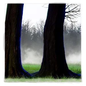 Haunted Forest Silhouette PNG Xtw70 PNG