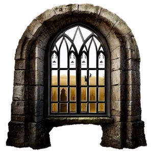 Haunted Gothic Window Png 05062024 PNG image