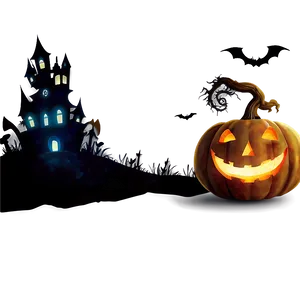 Haunted Halloween Adventure PNG Dsr40 PNG