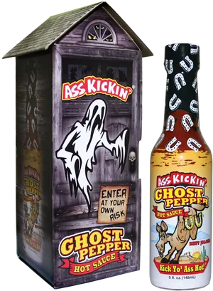 Haunted Hot Sauce Packagingand Bottle