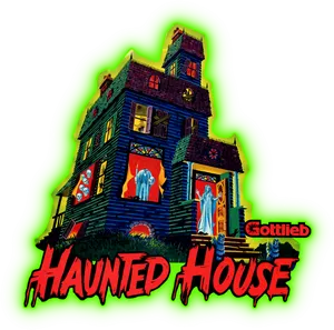 Haunted House Artwork Gottlieb PNG image