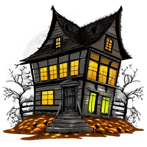 Haunted House Png Cwf84 PNG image