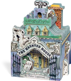Haunted House Pop Up Book Peter Lippman PNG