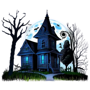 Haunted House With Haunting Melody PNG 87 PNG