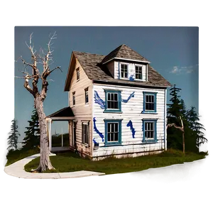 Haunted Houses Png 05252024 PNG image