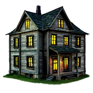 Haunted Houses PNG 66