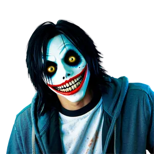 Haunting Image Of Jeff The Killer Png 26 PNG image