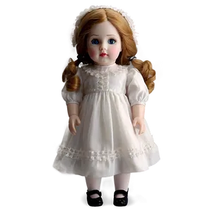 Haunting Porcelain Doll PNG 06252024