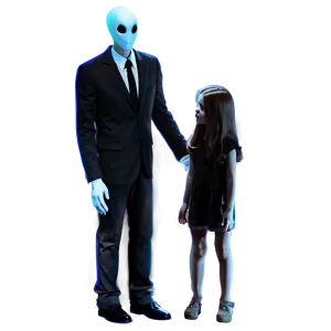 Haunting Slender Man Image PNG 89