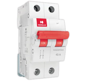 Havells Double Pole Circuit Breaker PNG image