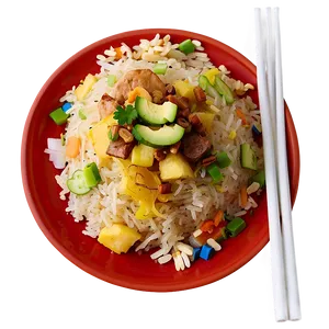 Hawaiian Fried Rice PNG Sbj