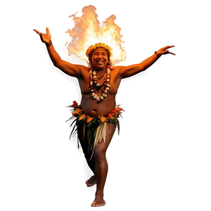 Hawaiian Islands Fire Dance Ritual Png 13 PNG image