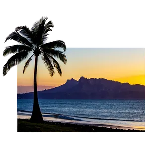 Hawaiian Islands Sunset Png 06212024 PNG image