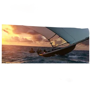 Hawaiian Islands Sunset Sail Png 93 PNG image